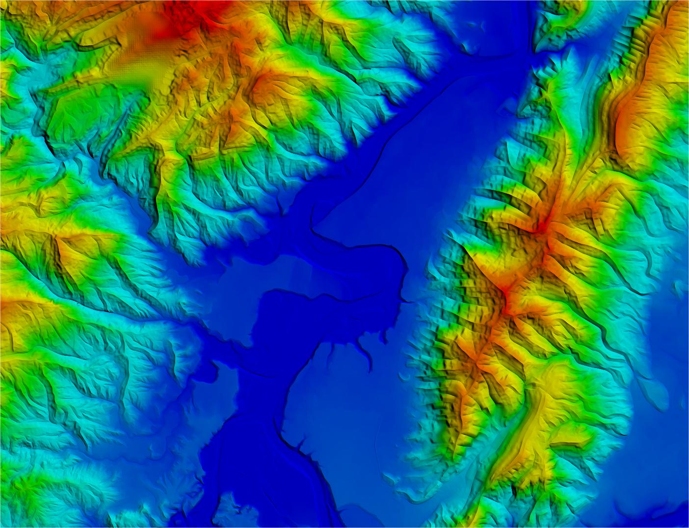 Oil field heatmap